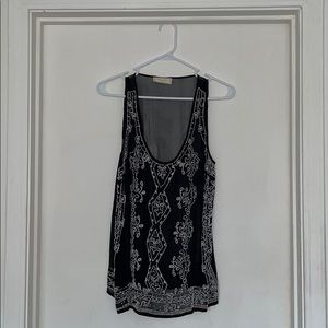 Beaded Sleeveless Top